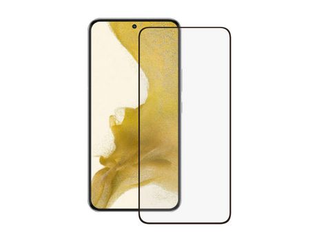Película de Ecrã para Samsung Galaxy S22+ TECCUS Vidro Temperado Preto