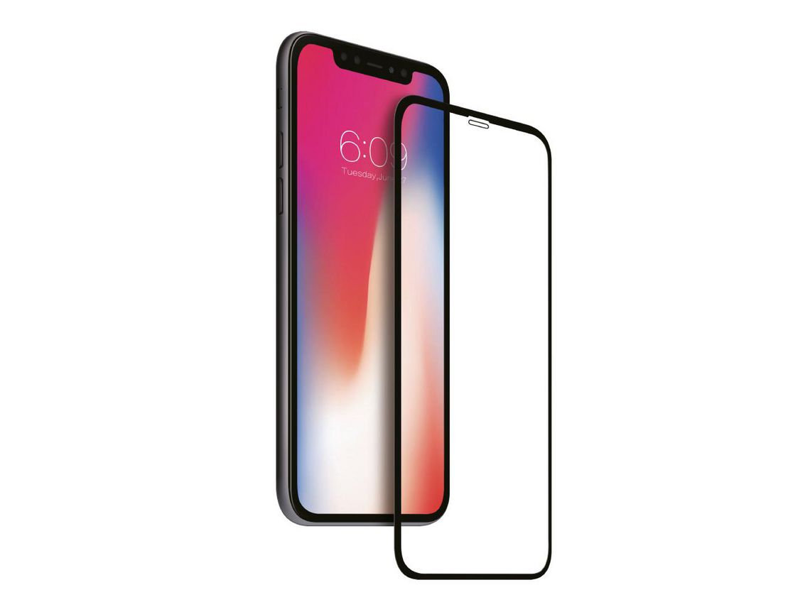 Película de Ecrã para iPhone 14 Pro NEVOX Vidro Temperado Preto