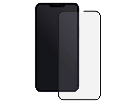 Película de Ecrã para iPhone 13 Pro Max TECCUS Vidro Temperado Preto