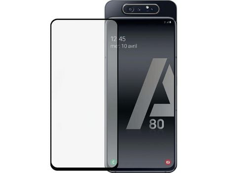 Película de Ecrã para Samsung Galaxy A80 BIGBEN CONNECTED Vidro Temperado Preto