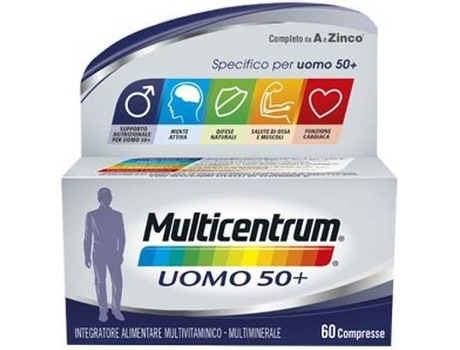 Suplemento Alimentar MULTICENTRUM Man + (60 comprimidos)
