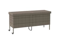 Garden Storage Box, Garden Storage Boxes Vidaxl Cinzeto Rattan / Vime (160 X 55 X 75 Cm)
