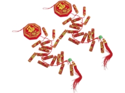 Enfeites Para Pendurar Do Ano Novo Lunar De 2026, Decoração Tradicional Chinesa, Sem Necessidade De Eletricidade, 2 Peças Gokoco