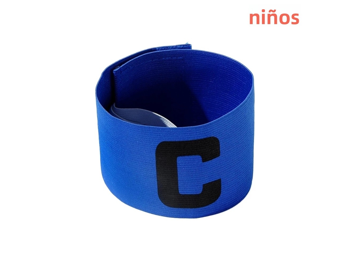(versão Infantil Azul) Braçadeira De Capitão De Futebol, Braçadeira De Líder De Equipe, Presente Ideal.