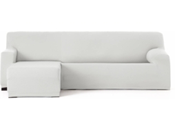 Capa de Chaise Longue Esquerda para Braço Curto EYSA Premium Bronx Tecido Multielástico (250-310 cm - Poliéster - Blanco)