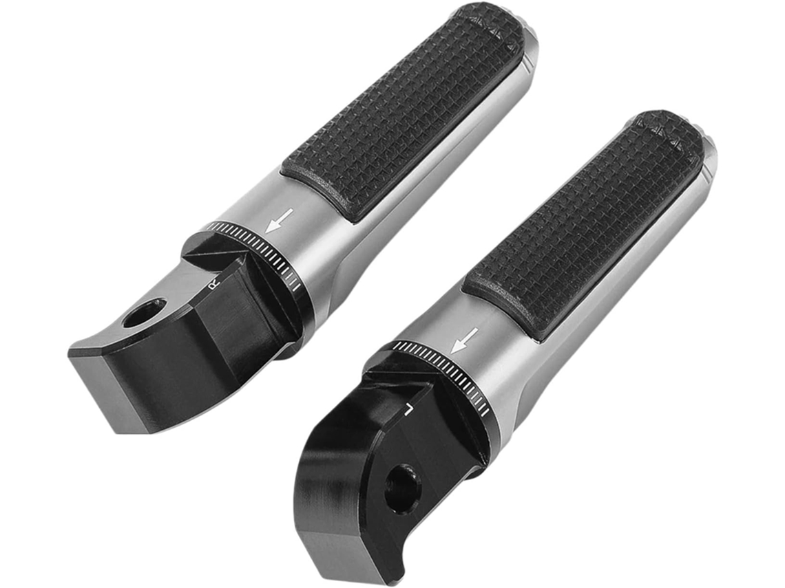 Apoios para os Pés do Piloto Dianteiros e Mt07 Mt09 Pedaleiras Dianteiras Traseiras Acabamento Anodizado