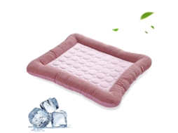 Tapete Refrescante, para Cães e Gatos, Uso no Verão, Rosa AQUAFORGE