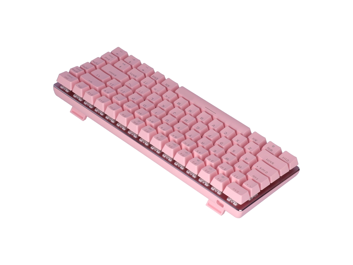 Teclado Mecânico Usb 82 Teclas Luz Branca 8 Modos Switch Vermelho para Pc Win Xp/os X | S/MARCA
