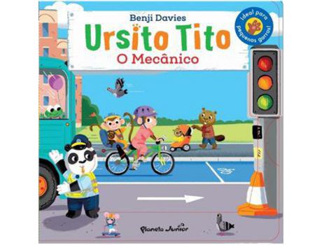 Livro Ursito Tito - O Mecânico de Benji Davies ( Português )