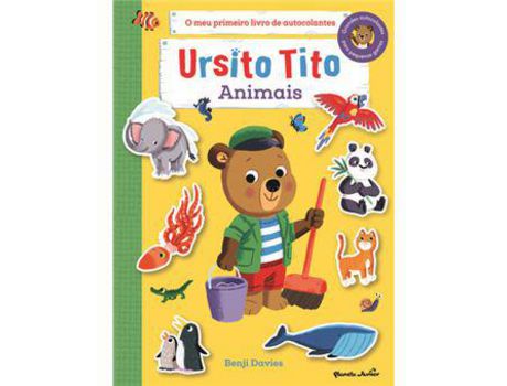 Livro Ursito Tito - Autocolantes Animais de Benji Davies ( Português )
