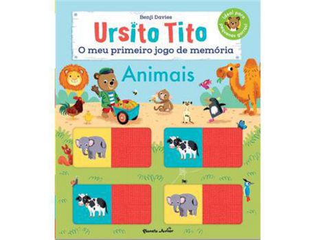 Livro Ursito Tito - O Meu Primeiro Jogo de Memória Animais de Benji Davies ( Português )