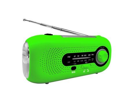 Rádio meteorológico Rádio solar portáti