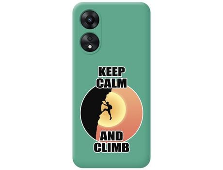 Capa para Oppo A78 4G TUMUNDOSMARTPHONE de Silicone com Desenho-Verde