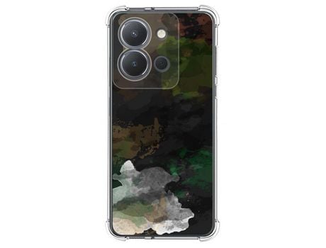 Capa para Vivo Y36 4G / 5G TUMUNDOSMARTPHONE de Silicone com Desenho-Multicor