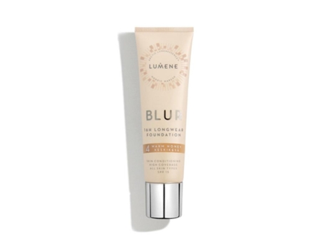 Lumene Blur 16h Longwear Foundation Spf15 Warm Honey 30ml