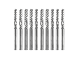 10pcs Fresa De Carbeto De Tungstênio De 1 Filete 3.175x17mm Para Cnc Router
