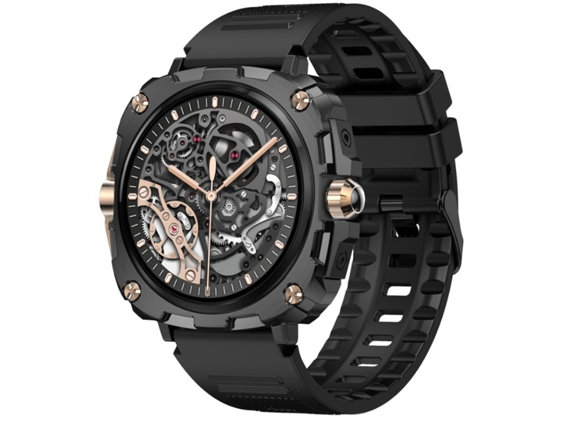 Smartwatch Com Construção Metálica Lembretes De Saúde Design Robusto À Prova Dágua E Rastreamento De Esportes Ao Ar Livre Para Homens Pr Yunzii