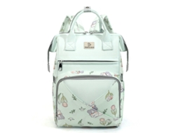 Mochila Maternal, Mochila para Fraldas Fofa com Compartimento Térmico para Mamadeira, Bolsa para Fraldas SPQMENT (verde)