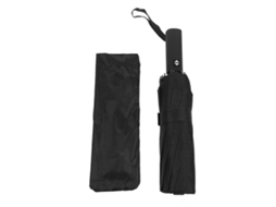 Guarda chuva Plegável Automático Preto Grafite 12 Varetas Proteção UV para Exterior