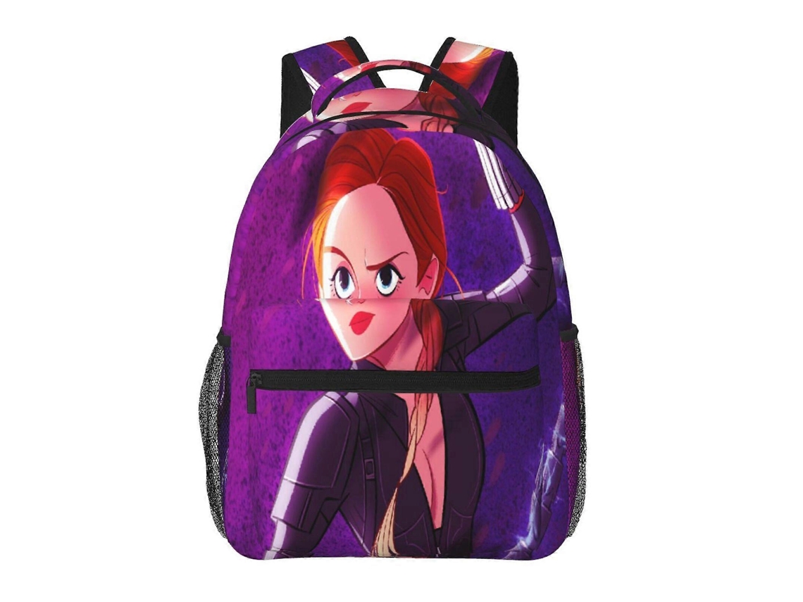 Mochila Estudantil Black Widow T60, Durável E Leve, À Prova Dágua E Com Alça De Ombro Respirável. Olysi Shop