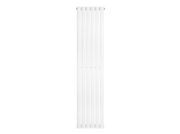 Radiador Oval De Coluna Simples 1600x360 Mm - Branco| Aço Carbono, 1.5 Mm, 844 W | Design Elegante | Alta Eficiência |