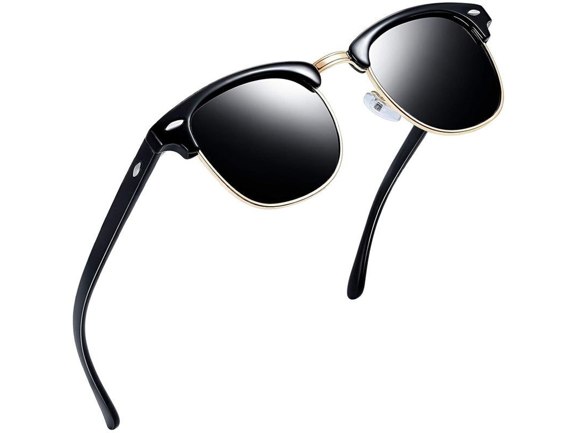 2026-óculos De Sol Polarizados Semi-enquadrados Uv400 Proteção Clássicos Retrô Unisex