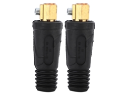2 Peças Conector Rápido De Cabo De Soldagem Estilo Europeu De Cobre 200-400a Conector De Cabo De Soldagem Edkl (50-70