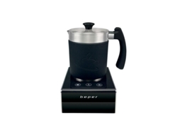 Espumador De Leite Elétrico, 3 Funções, Preto