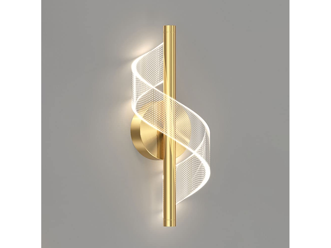 Luminária De Parede Led Moderna Para Quarto,banheiro E Varanda Aplique De Metal Com Design Criativo Btforus