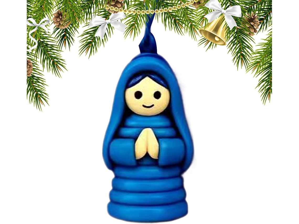 Decoração Árvore Natal Botões Artigos Religiosos Festas Conjunto Fazer Enfeites Mulheres Família Amigos Kit - GOKOCO