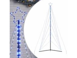 Led Christmas Tree, Led Christmas Trees Vidaxl Azul Aço (400 Cm)