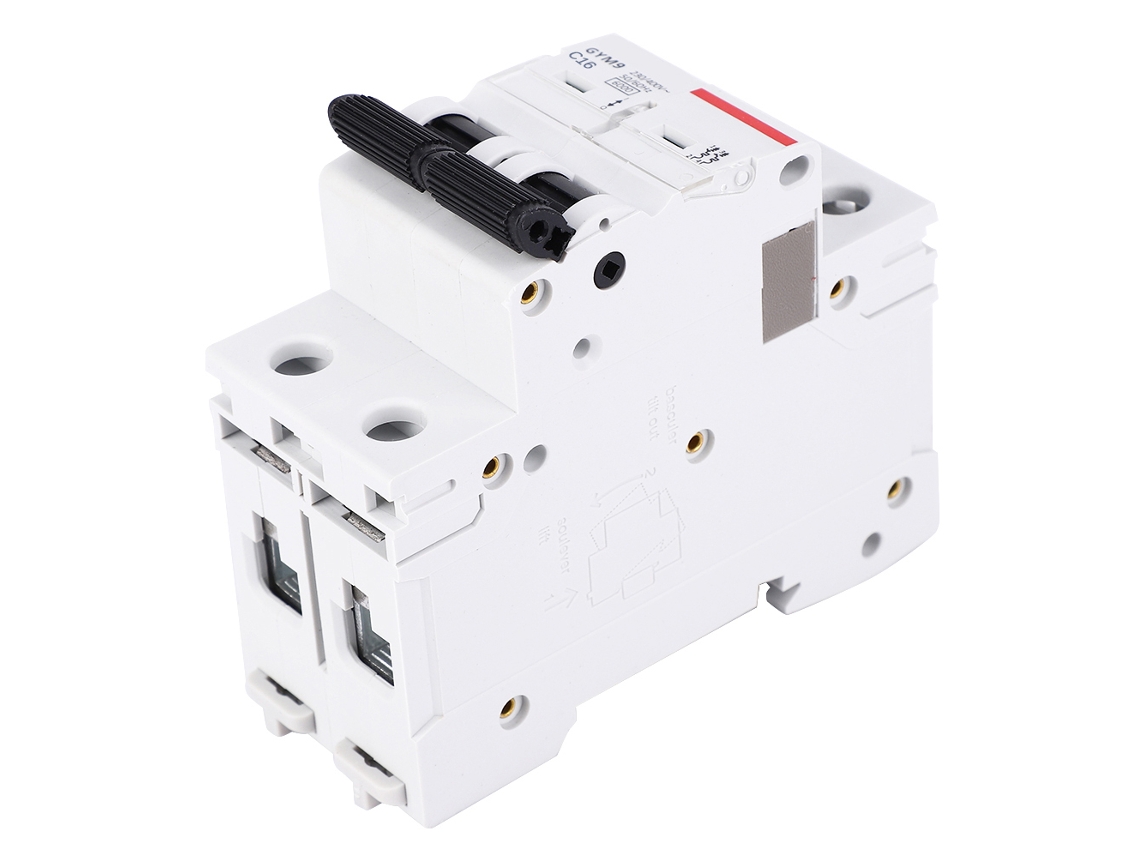 Laxiscreed Disjuntor Termomagnético De 16a Para 400vac, Compacto E Seguro