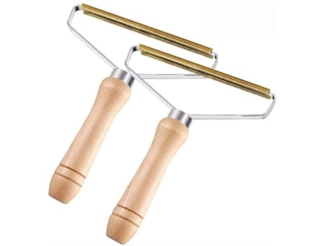 Barbeador anti-pilling, 2 peças, escova manual anti-pilling, máquina manual de barbear para roupas, casaco, suéter de lã e ca LX