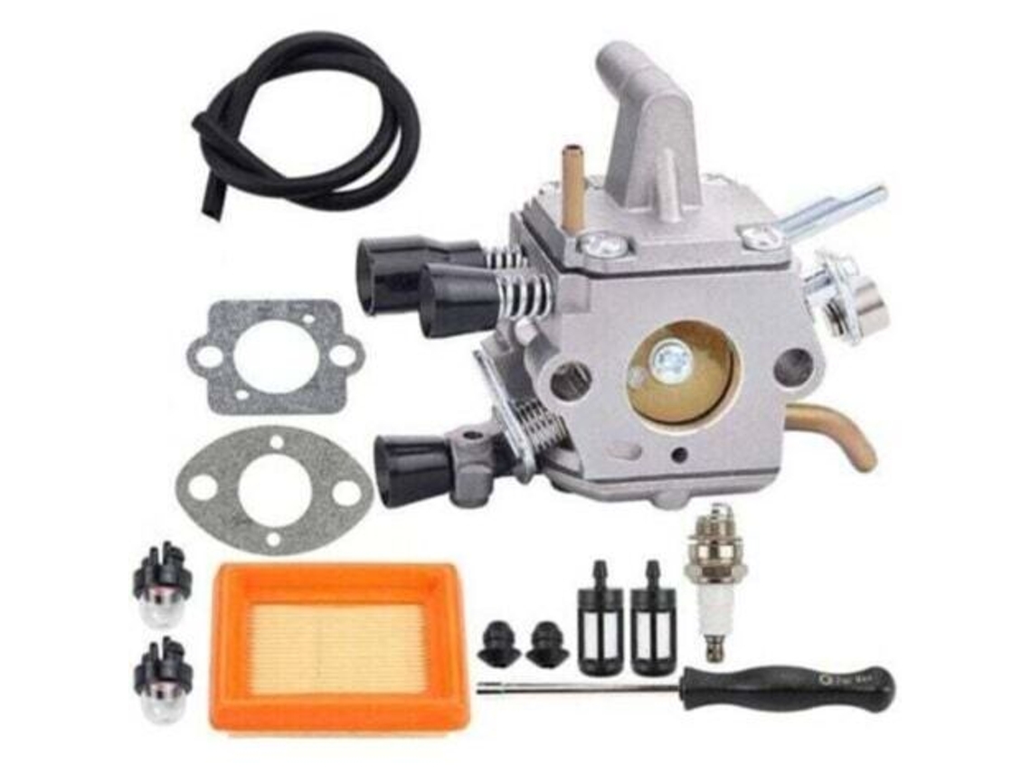 Carburetor Para Stihl Fs120 Fs200 Fs250 Fs300 Fs350 Fr350 Fr450 Fr480 Brushcutters. Compatible And Easy To Install.