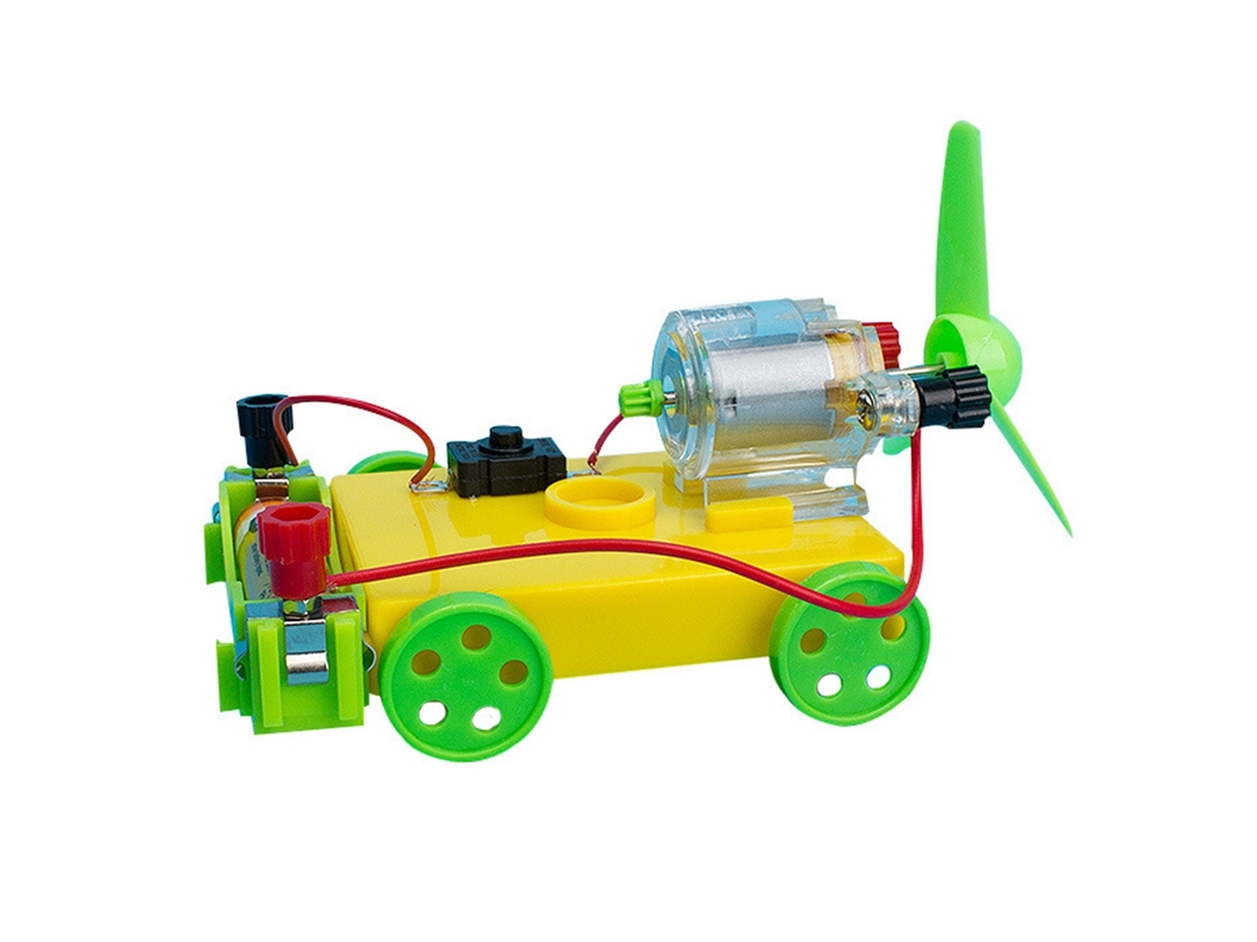 Brinquedo De Montagem De Carro Para Crianças Kit Modelo Leve Portátil Com Motor Para Experimentos Científicos