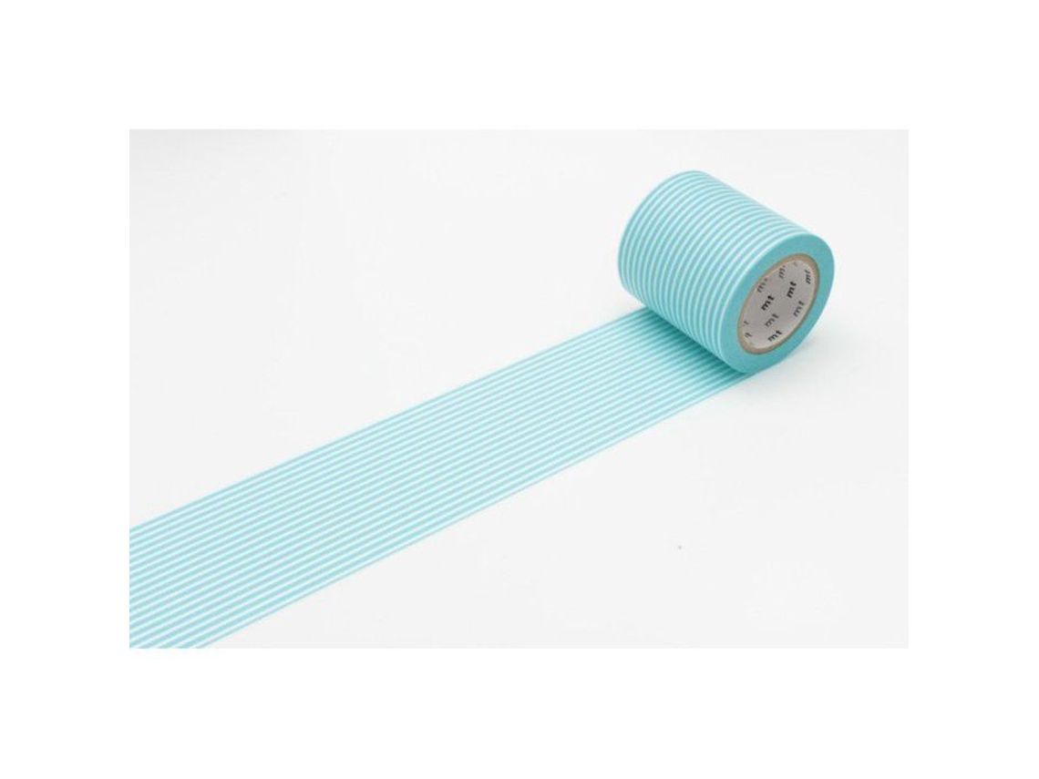 Borda Adesiva Decorativa, Fita Adesiva Listrada Azul Claro, Borda Azul Pastel
