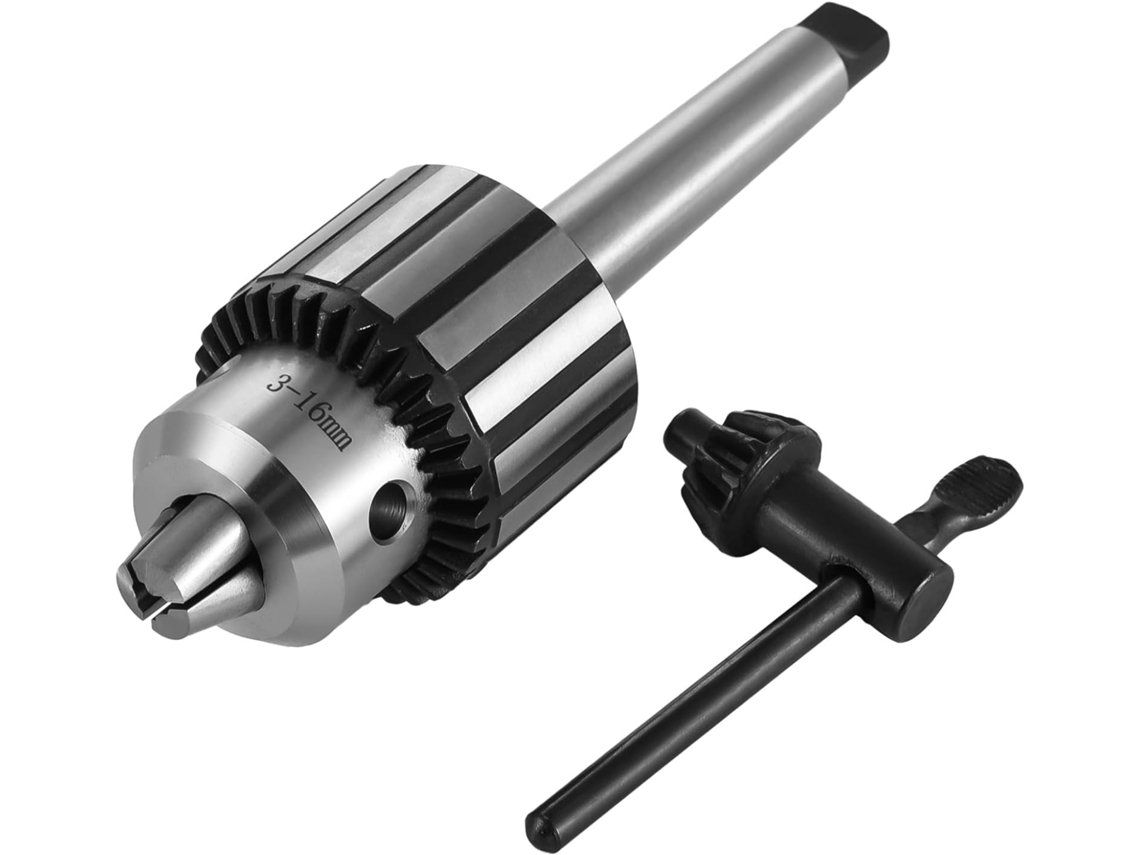 Conjunto De Mandril 1/8" A 5/8", Precisão Reforçado Com Haste E