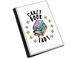 Capa para Passaporte Gift Base Crazy Book Woman Stars