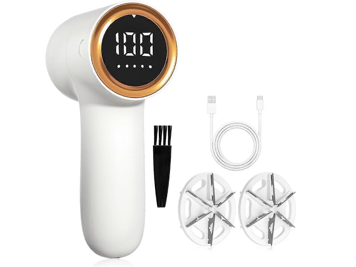 Removedor De Fiapos E Bolinhas Para Roupas Com Visor De Led, Recarregável Via Usb. Nostalgia88