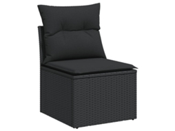Garden Sofa, Garden Sofas Vidaxl Preto Rattan / Vime (n/a)