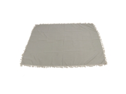 Manta Mesa LAXISCREED Poliéster Bege Cinza 140x180cm