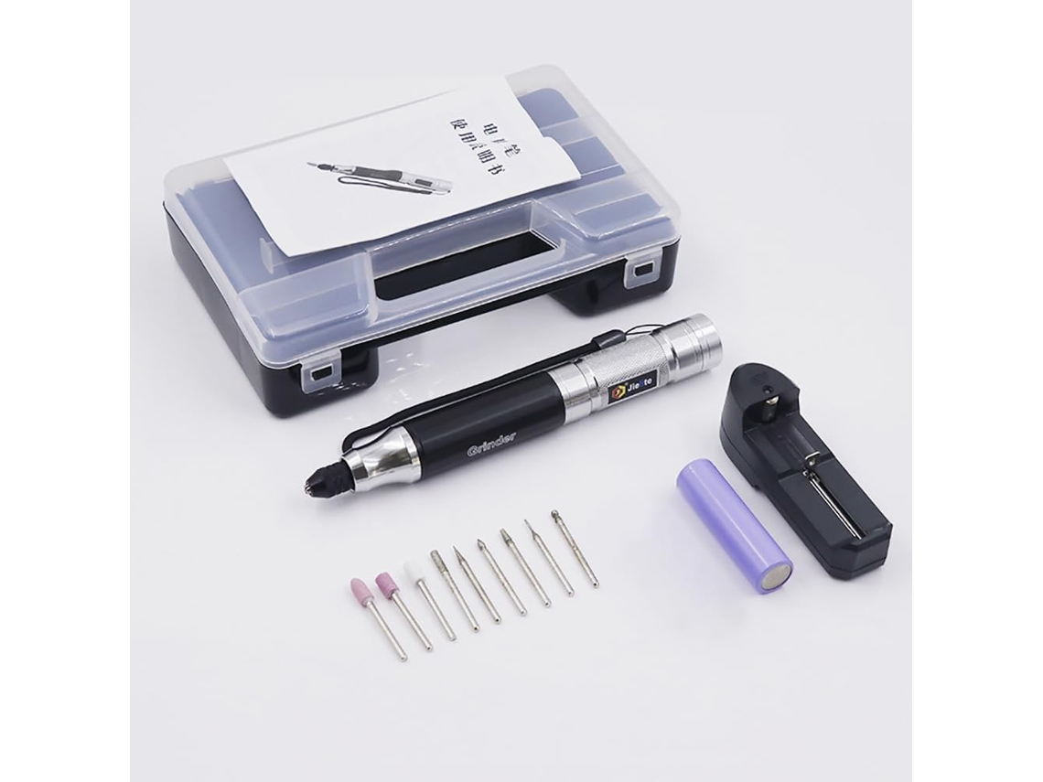 Broca para Furadeira Sem Fio 3.7V, Mini Elétrica, Gravadora, Caneta Diy | S/MARCA