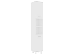 Bathroom Cabinet, Bathroom Cabinets Vidaxl Branco Madeira Processada (n/a)