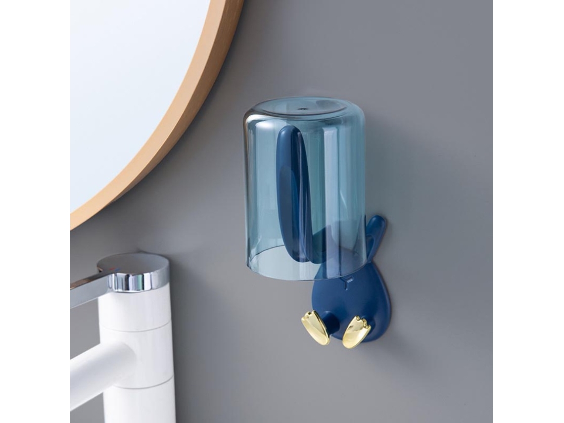 Suporte Para Escova De Dentes, Suporte Para Copos, Azul Aquaforge