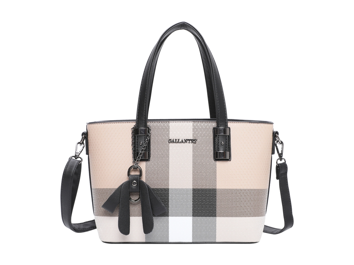 Saco Para Senhora Mini Edition Pretty Tartan Pattern Com Alça De Ombro