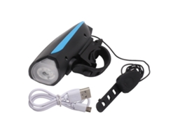 Farol Dianteiro de Bicicleta com Bicho 3 Modos de Iluminação Carregamento Usb À Prova D'água | S/MARCA