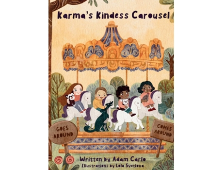 Livro Karmas Kindess Carousel de Adam Carlo (Inglês)