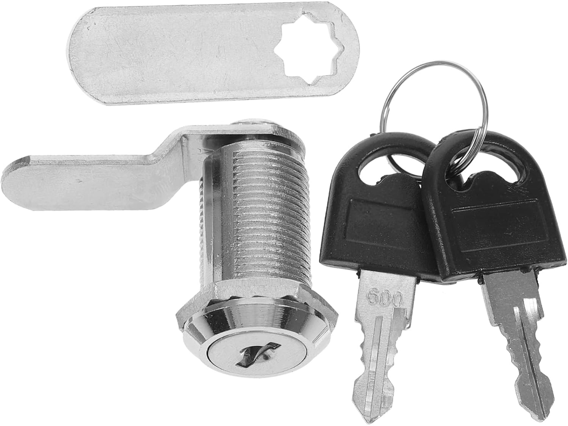 Fechadura De 5/8" Com Chave Para Gavetas, Caixas Correio E