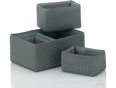 Cesto  21783 (Cinzento - Retangular)