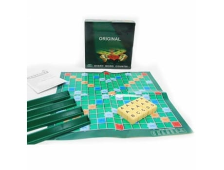 Scrabble Clássico Jogo de Tabuleiro Família Brinquedos Educativos Jogo de Quebra-Cabeça (Idade Mínima: 4-12 anos)